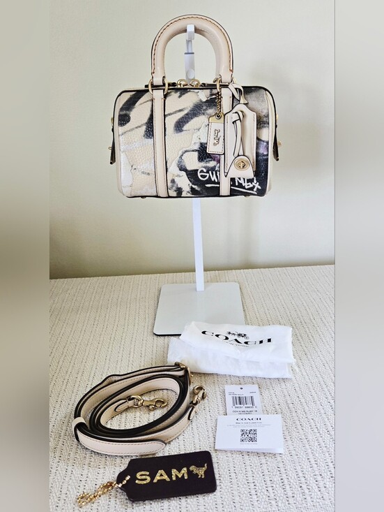 Coach Handbags - Coach Mint X Serf Ruby Satchel 18